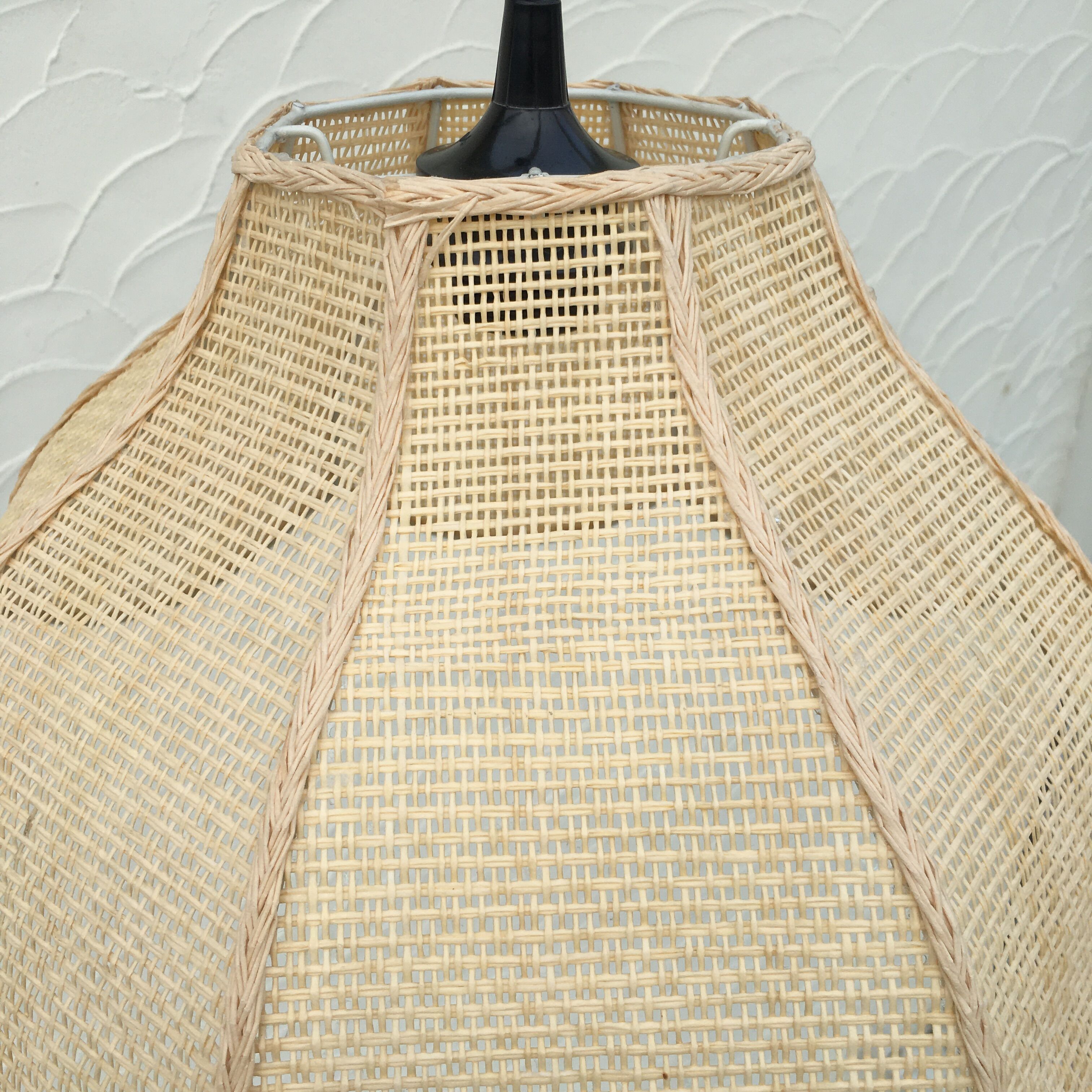 Rattan flower hanging
