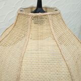 Rattan flower hanging