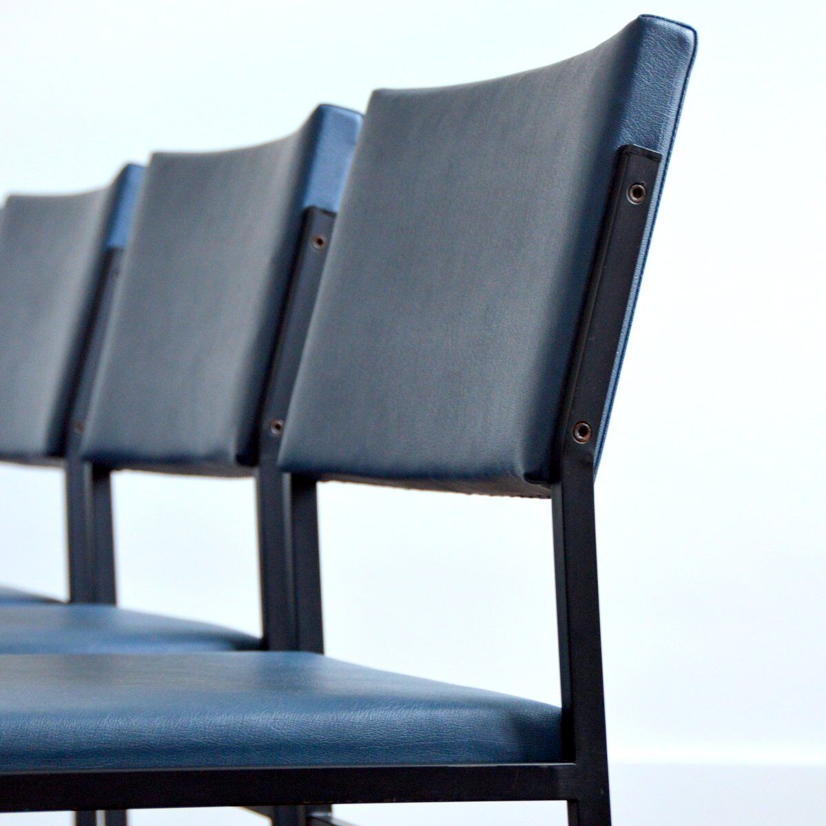 Suite of 4 chairs by Gijs Van Der Sluis 1950s
