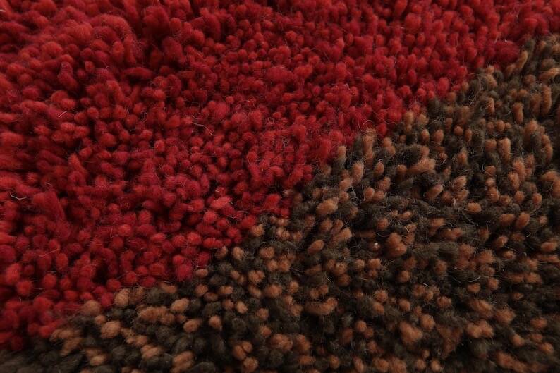 Handmade traditional Beni Ourain Berber rug 2.5/1.5 m
