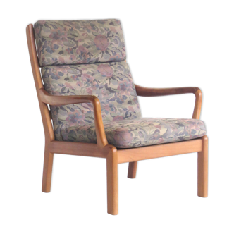 Danish design vintage armchair by L. Olsen & Son made in the 1960s