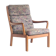 Danish design vintage armchair by L. Olsen & Son made in the 1960s