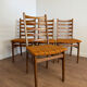 Set of 4 Scandinavian chairs from the 60s/70s.