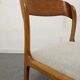 Series of 6 Baumann sleigh chairs from the 60s/70s