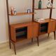 Teak modular shelving unit, Norwegian design, 1960s, manufactured by Blindh