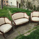 Ensemble de salon de style Louis XV rocaille