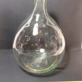 Demijohn 5 liters white glass