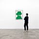 Affiche de David Shrigley, Grenouille (devant), Grenouille (derrière), 2021
