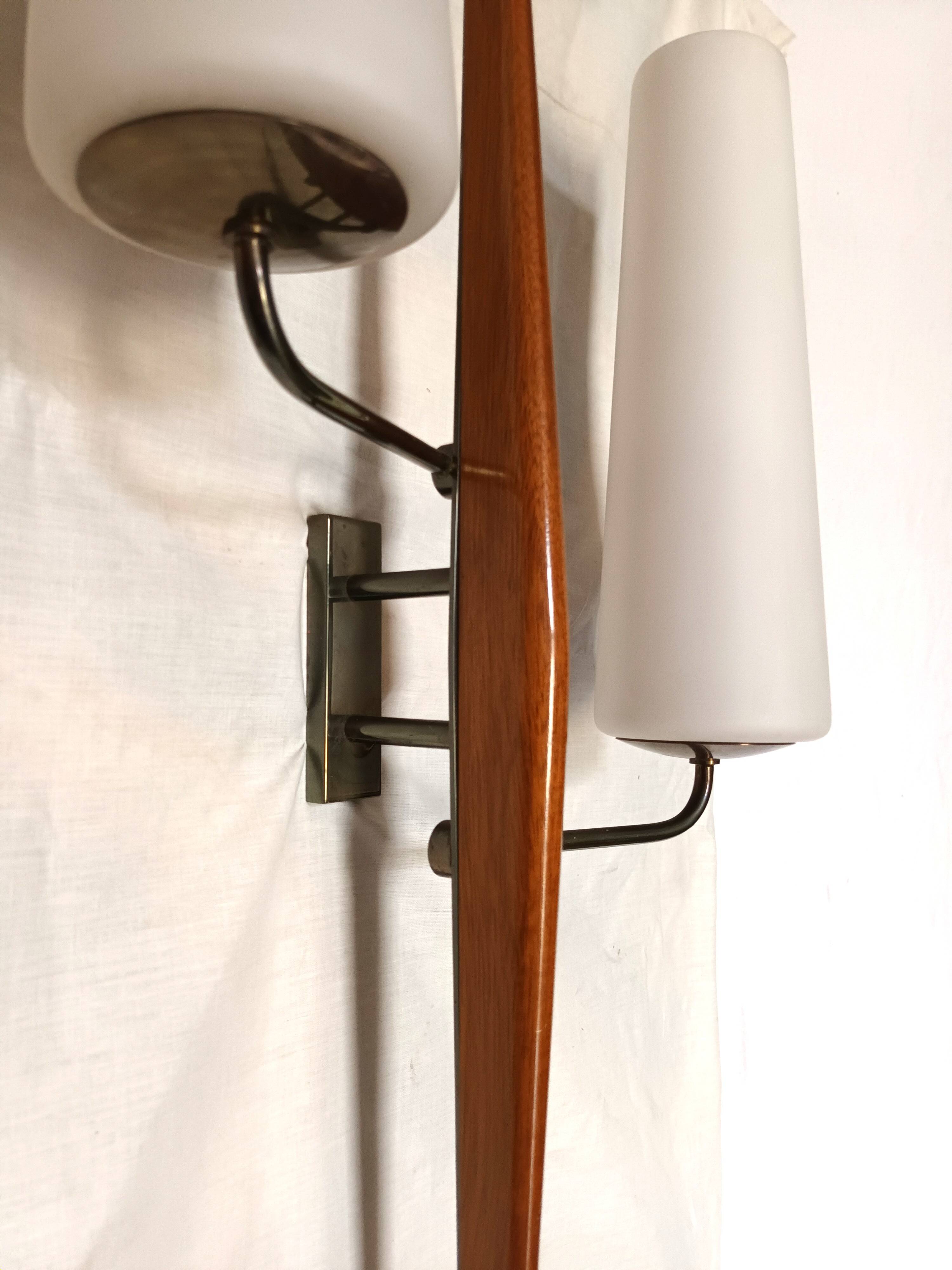 Large Arlus wall light, 1950s