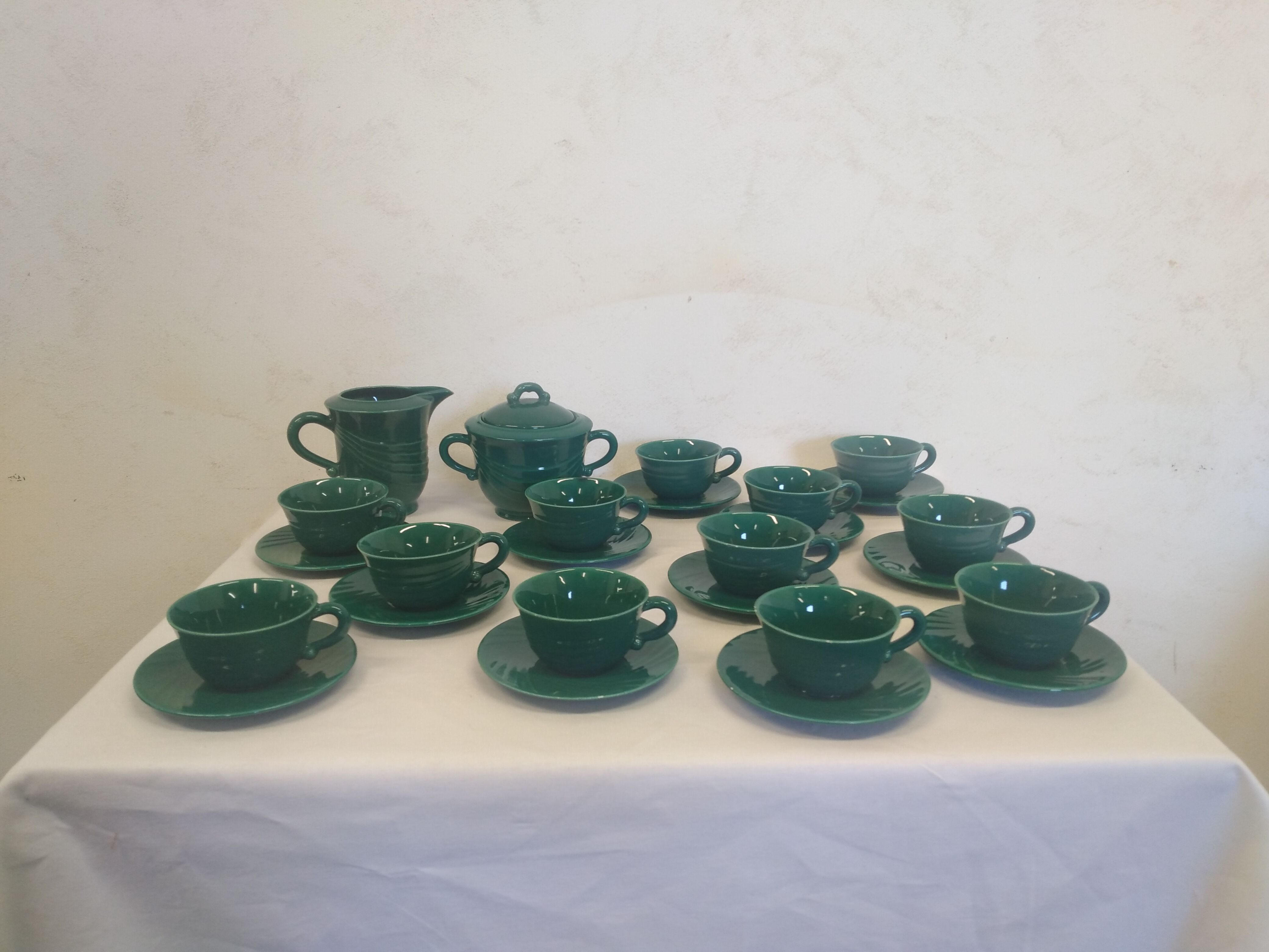 Coffee service p.l france bandeau art deco
