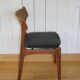 Chaise par Erich Buch pour O.D. Møbler, Danemark 1950