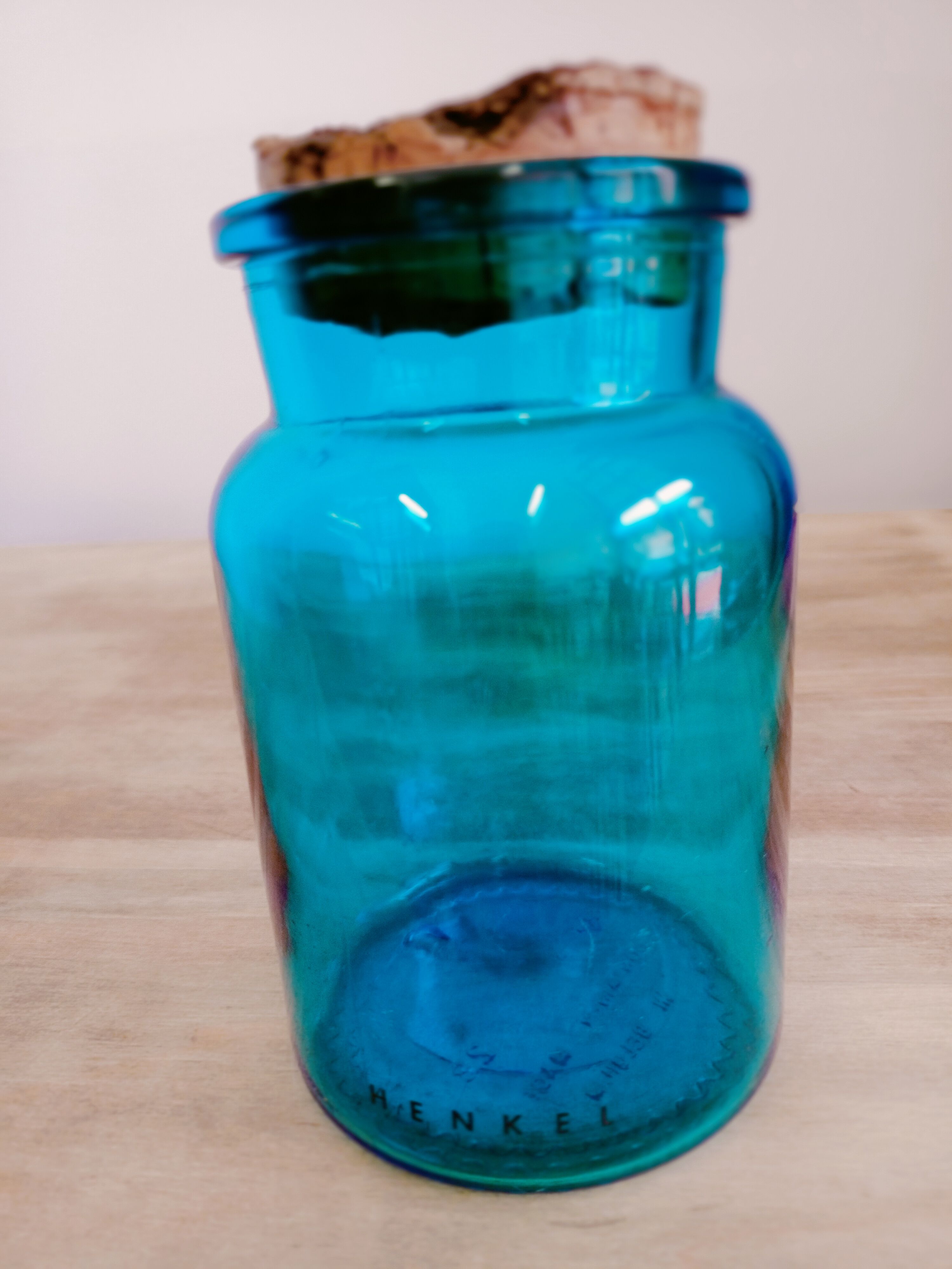 Henkel blue jar