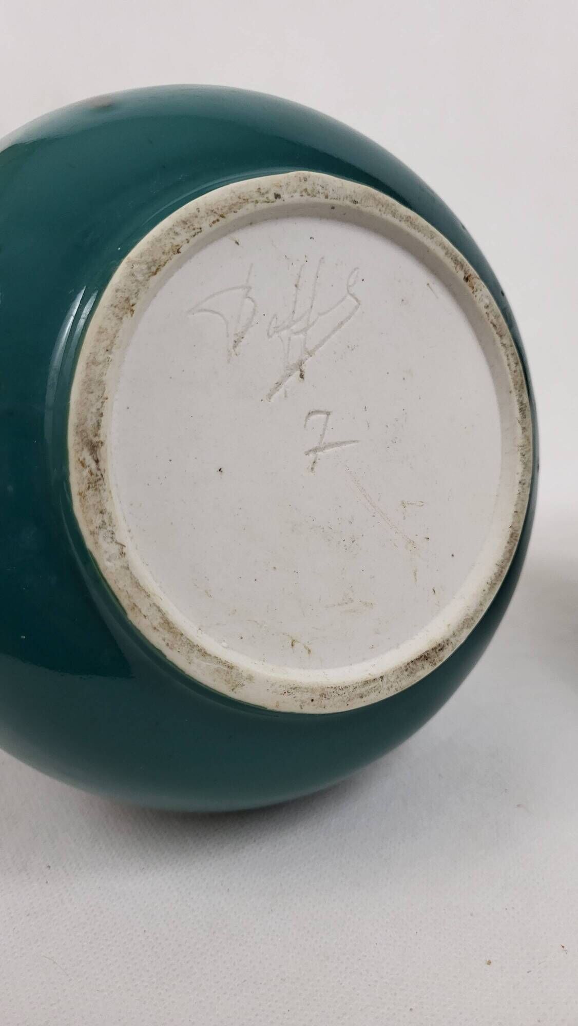 Stoneware vase signed Baffert / Puisaye