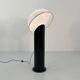 Black ciot floor lamp by ennio chiggio for lumenform, 1970