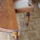 Louis-Philippe half-moon table