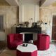 Octa armchair and table set