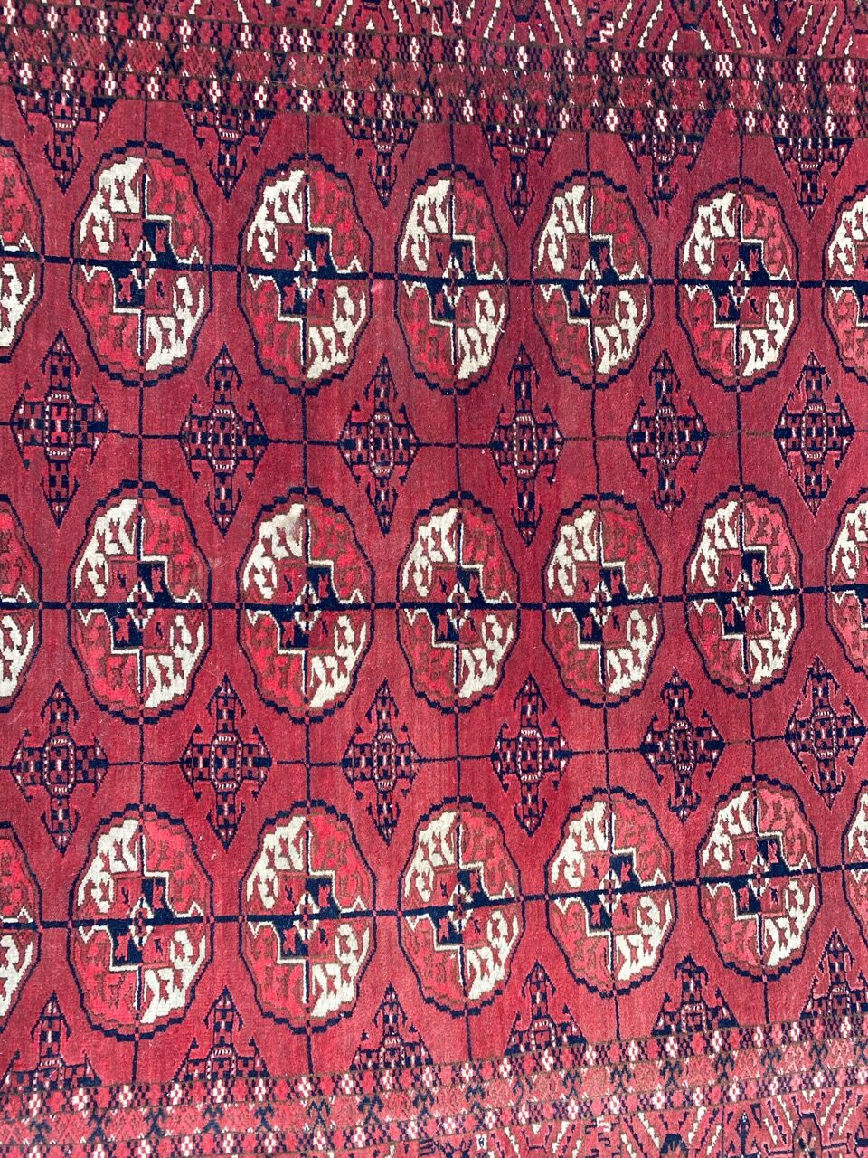 Carpet Turkmen bukhara Afghan 120x154 cm