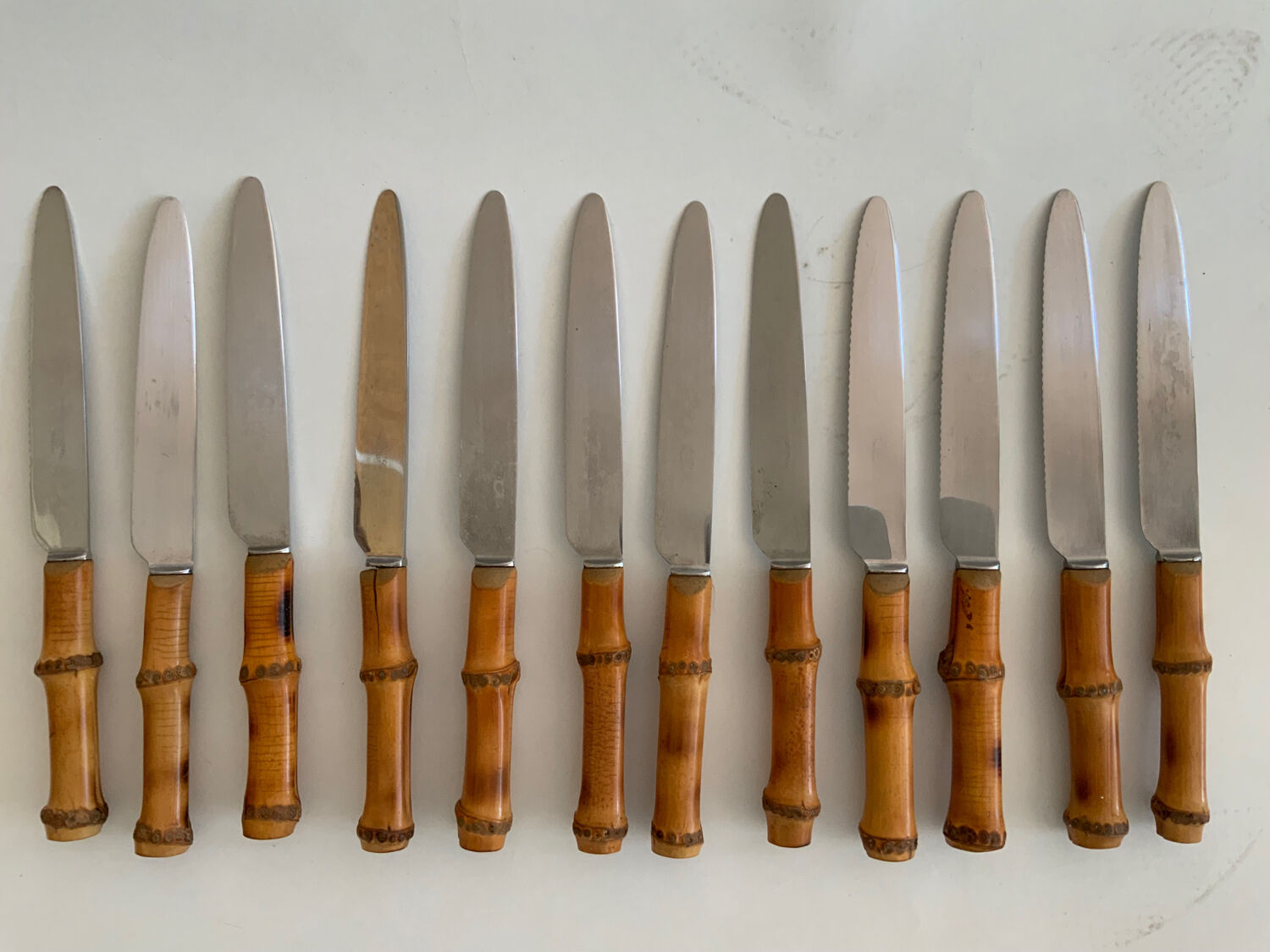 Bamboo knives