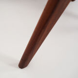 Six chairs by Henning Kjaernulf design, 70s design