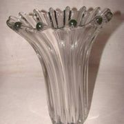 Vase en cristal, années 60