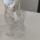 Crystal lamp base