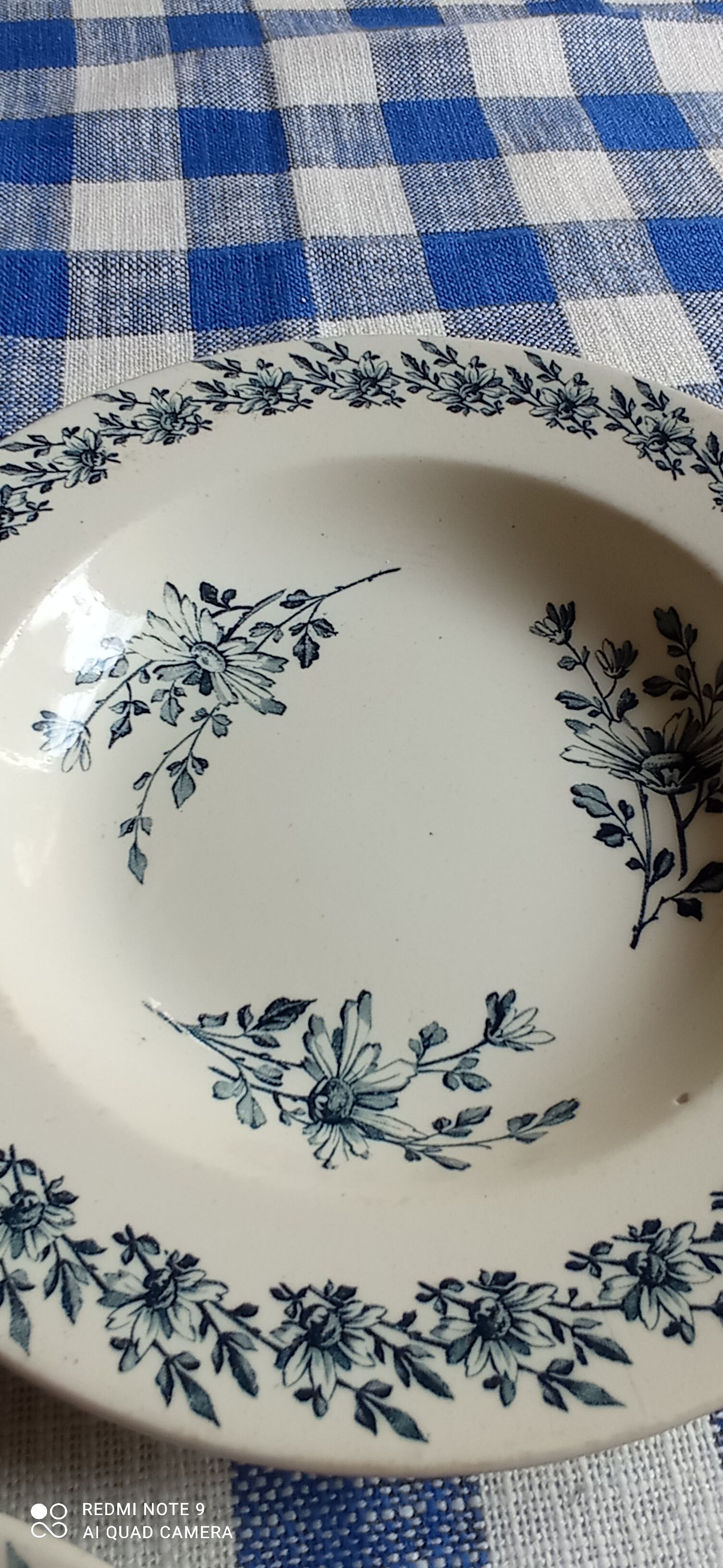 Set of eight iron earth plates