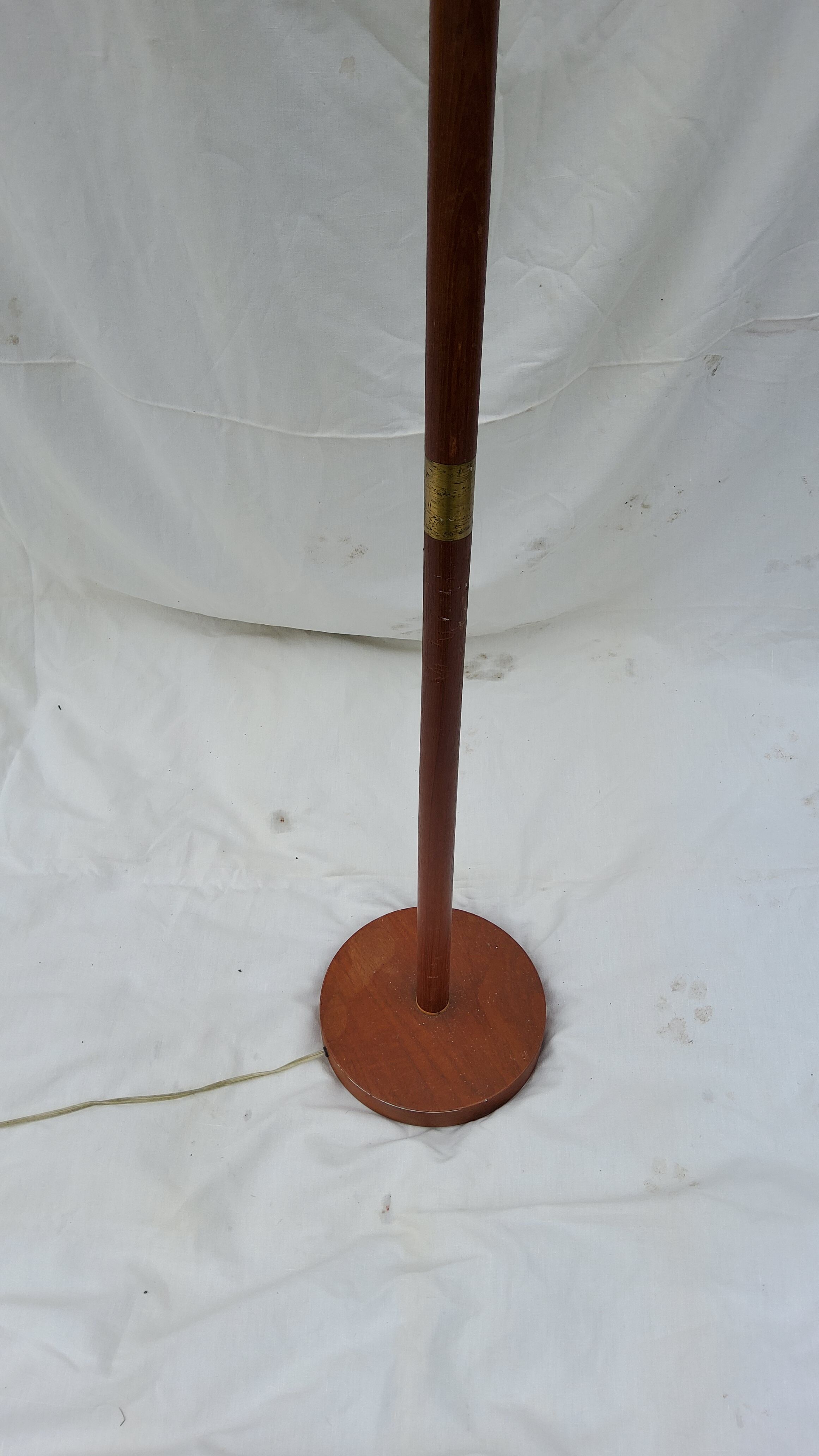 Scandinavian teak lamp from the 1950s