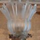 Bronze wall sconce with tulip 19th century