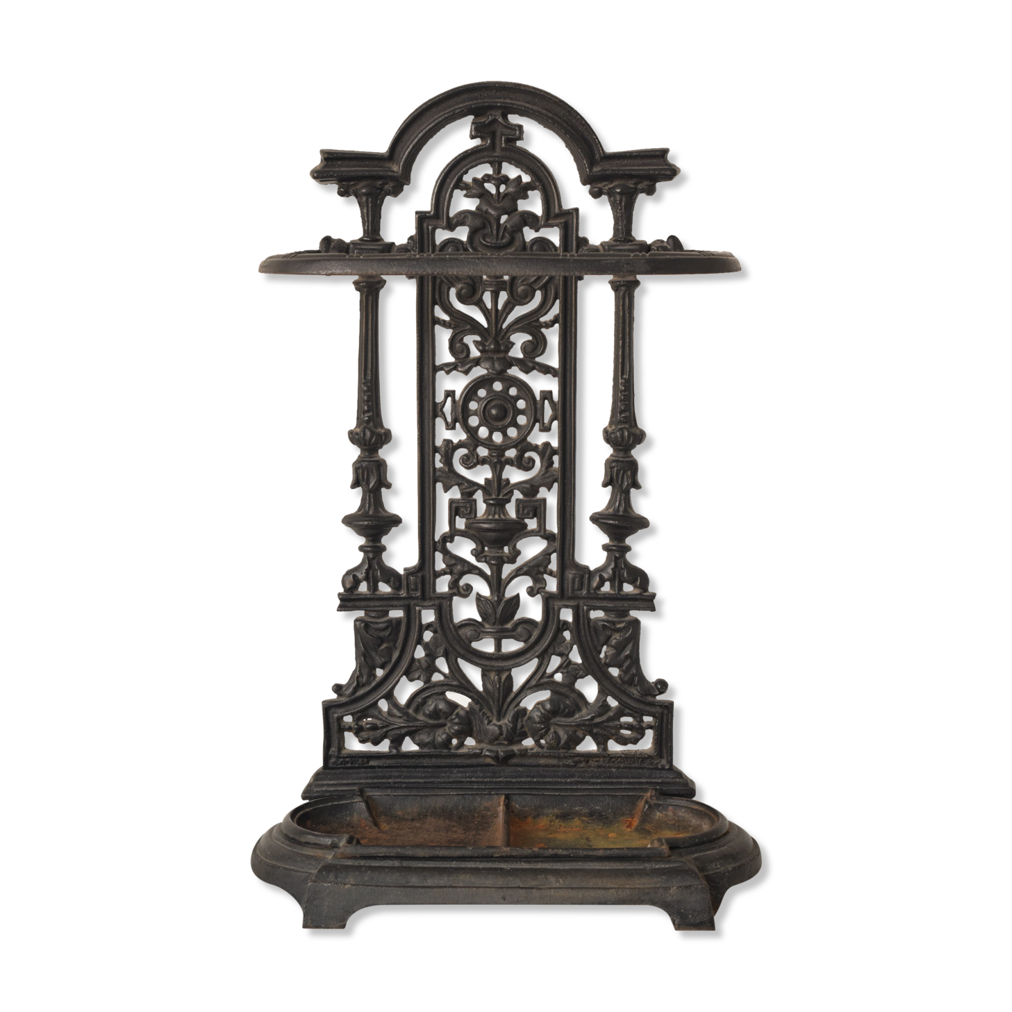 Victorian cast iron stick stand