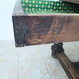 Louis XIII walnut table from the 19th century.