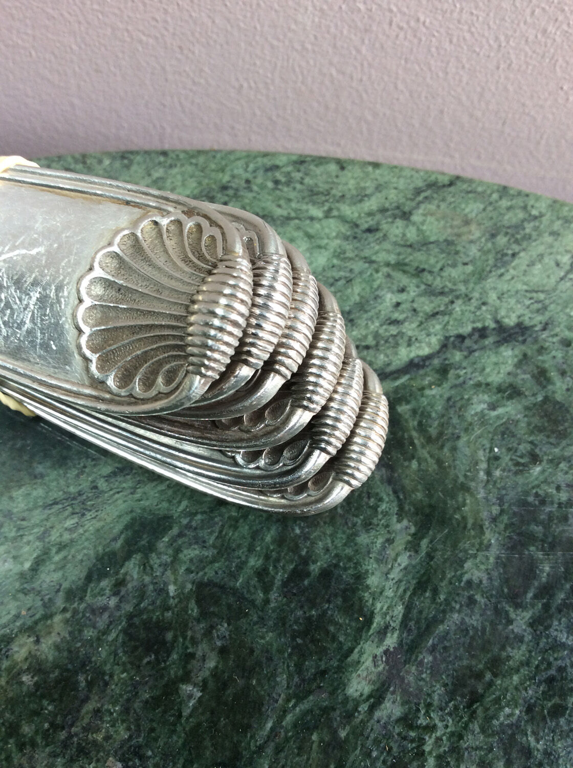 6 bayard shell forks