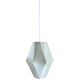 Pair space age cocoon hanging lamps, Germany 1960s