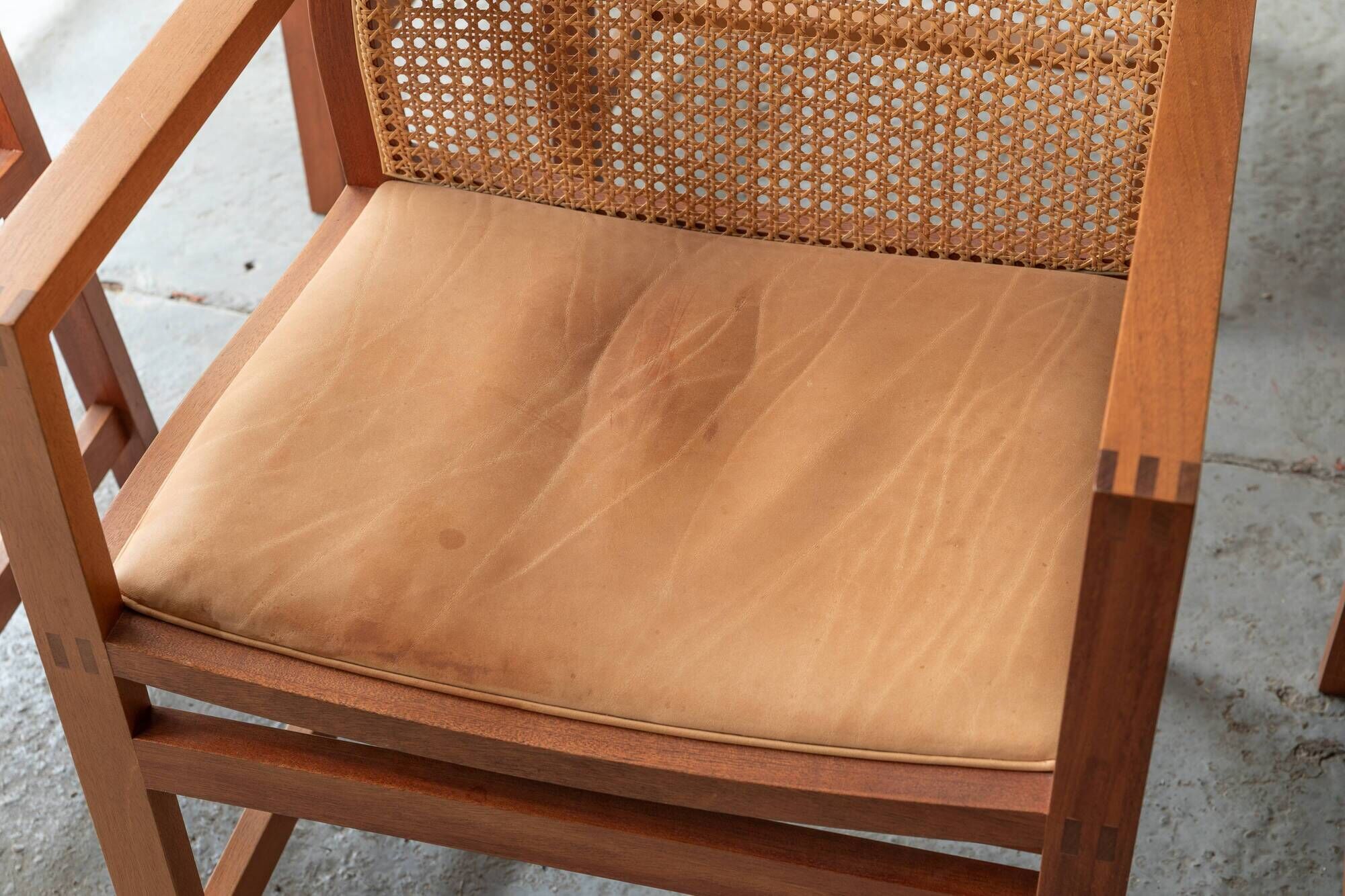 Set of 8 'King series' dining chairs by Rud Thygesen & Johnny Sørensen