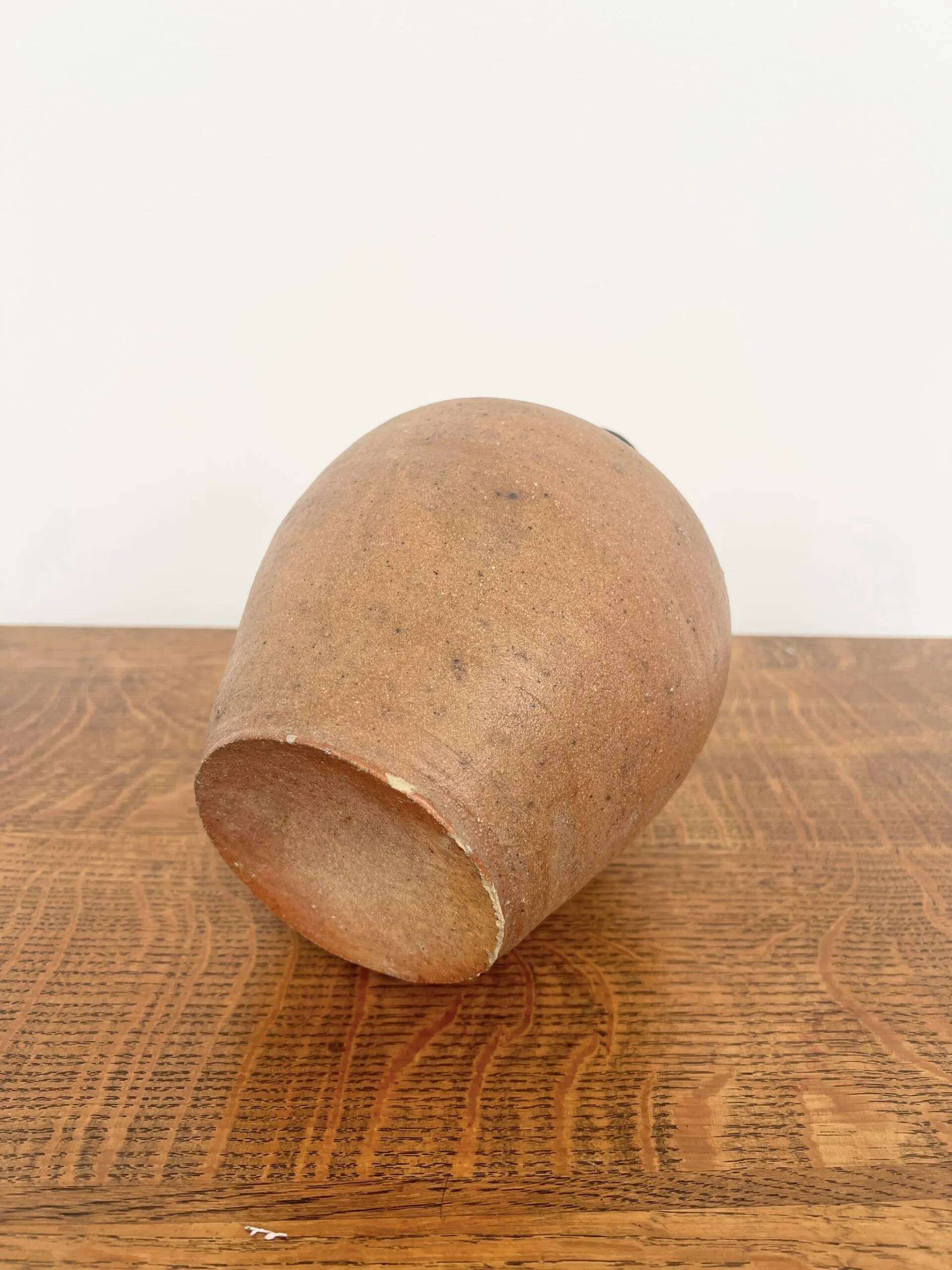 Two-tone stoneware jug