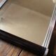 Vintage mirror top rectangle wood metal