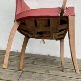 Red skai bridge armchair