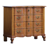 Vintage 1960s Danish Brutalist light oak dresser Kjærnulf & French style