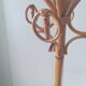 Beautiful rattan coat rack from the 1960s.