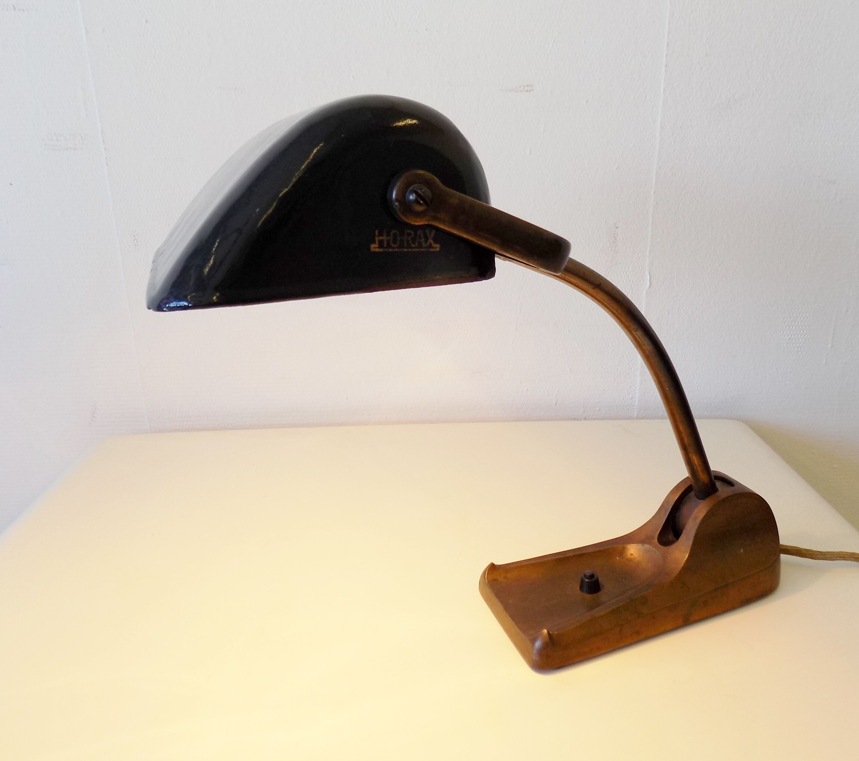 Lampe de table Horax Banker par Dr. Schneider&Co