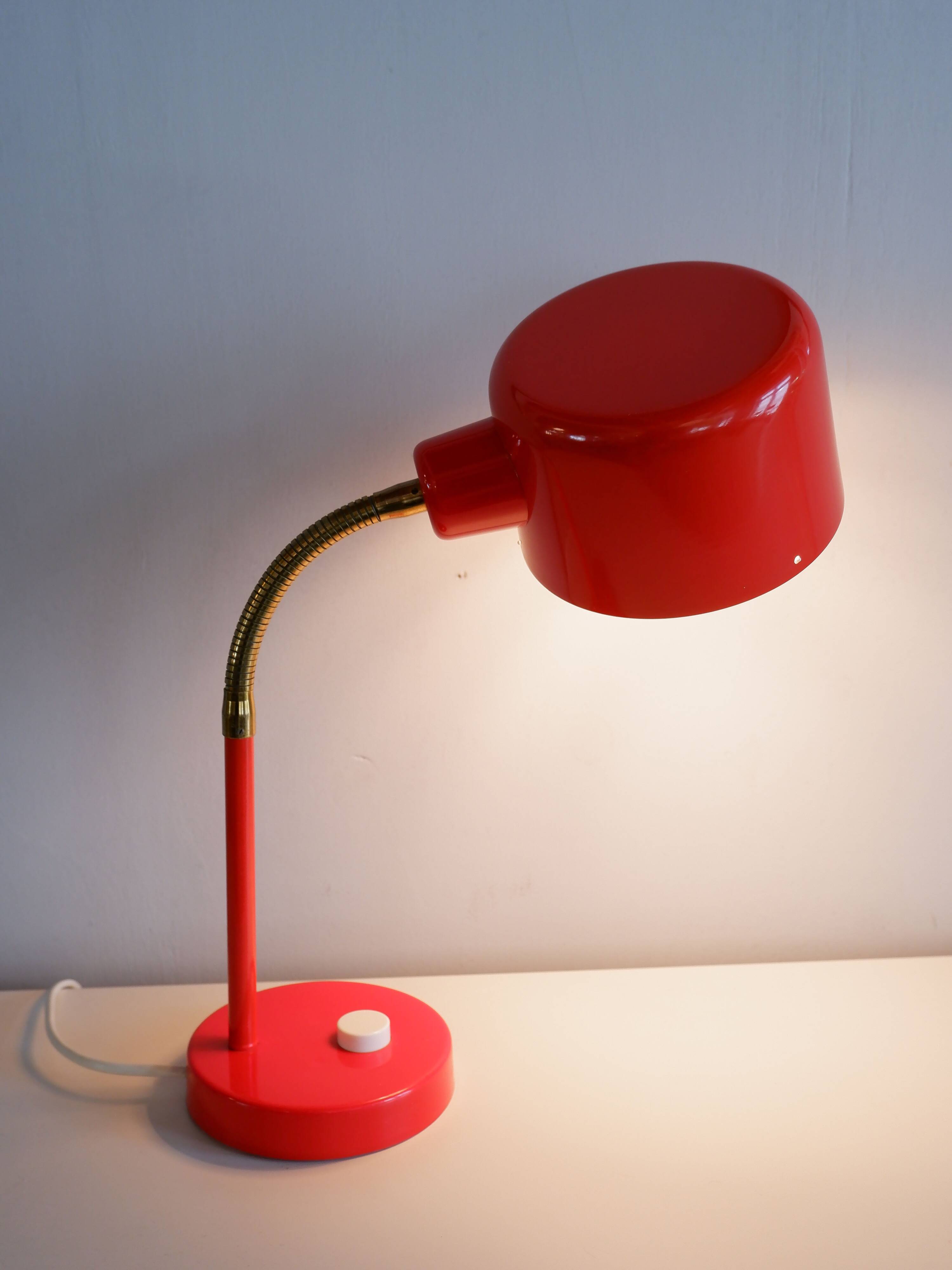 Swedish desk lamp by Hans Agne Jakobsson, 1970s