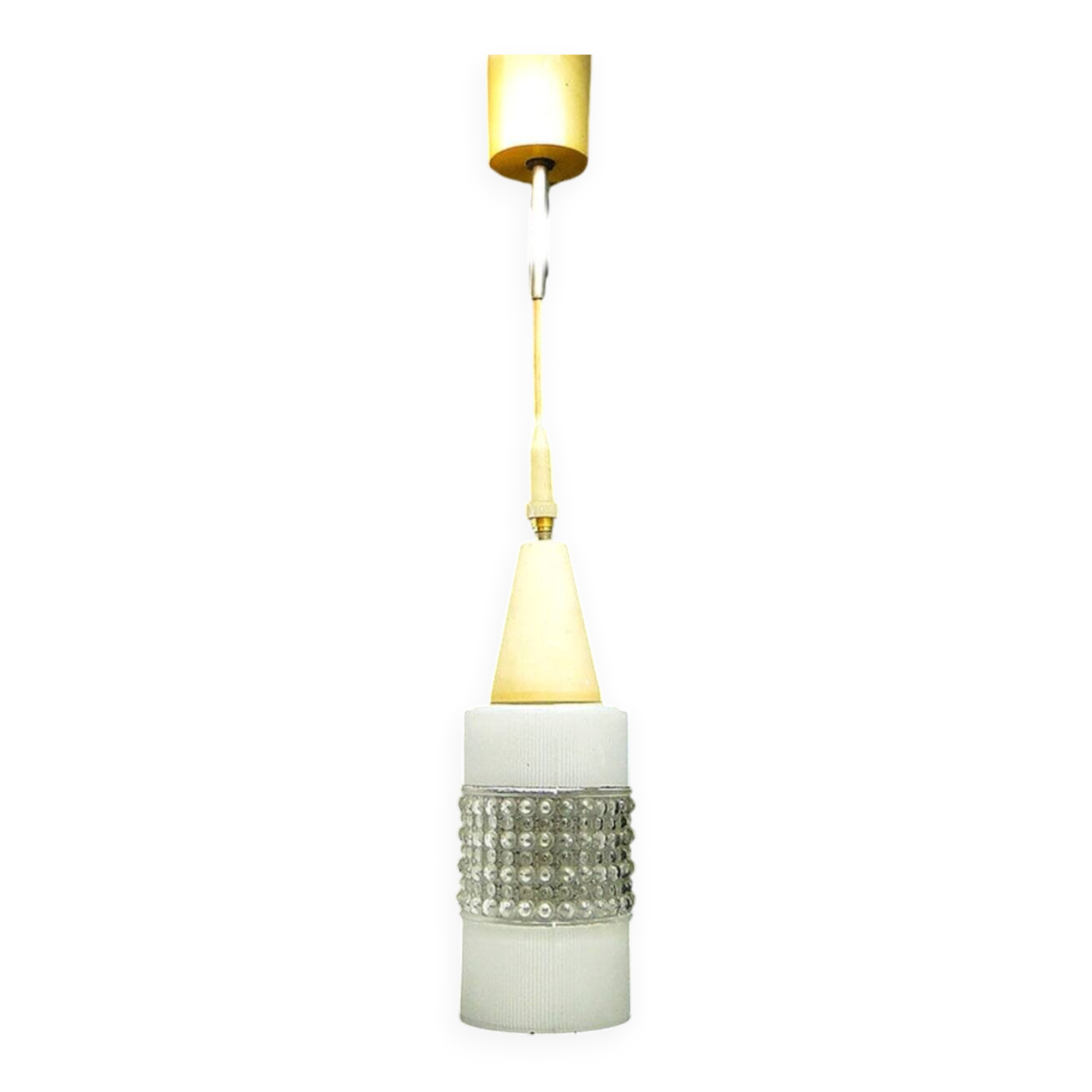 Postmodern pendant lamp from Polam, Poland, 1970s