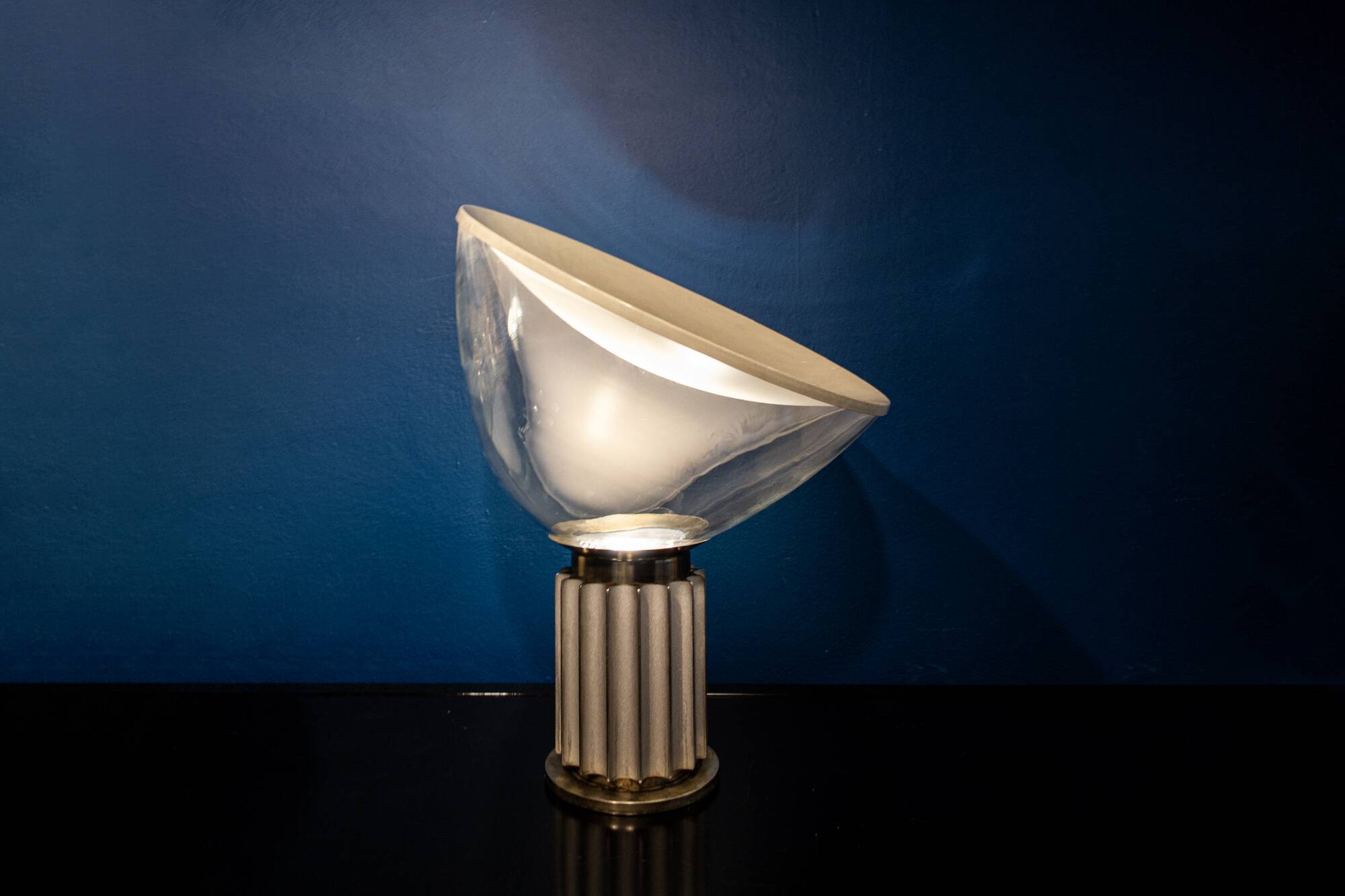 Taccia Table Lamp by Pier Giacomo and Achille Castiglioni for Flos Early Edtions, 1962