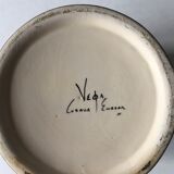 Vintage ceramic covered pot