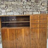 Buffet Art Déco en noyer, 1960
