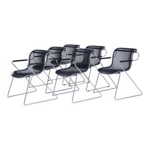 6 chaises Pénélope - charles pollock