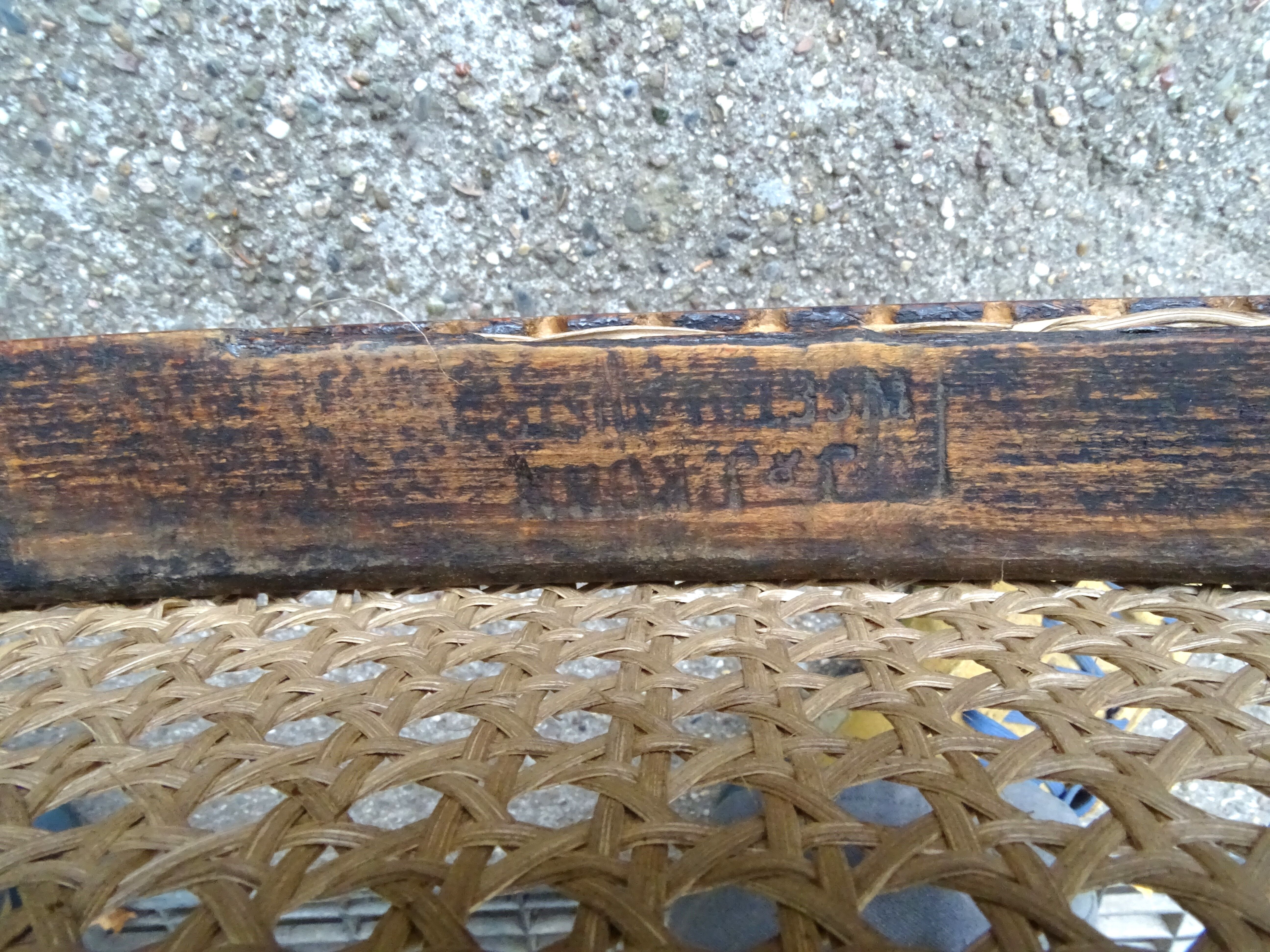 Kohn bistro chair circa 1900