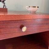 Vintage wooden bedside table