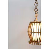 Rattan suspension from the 60s.