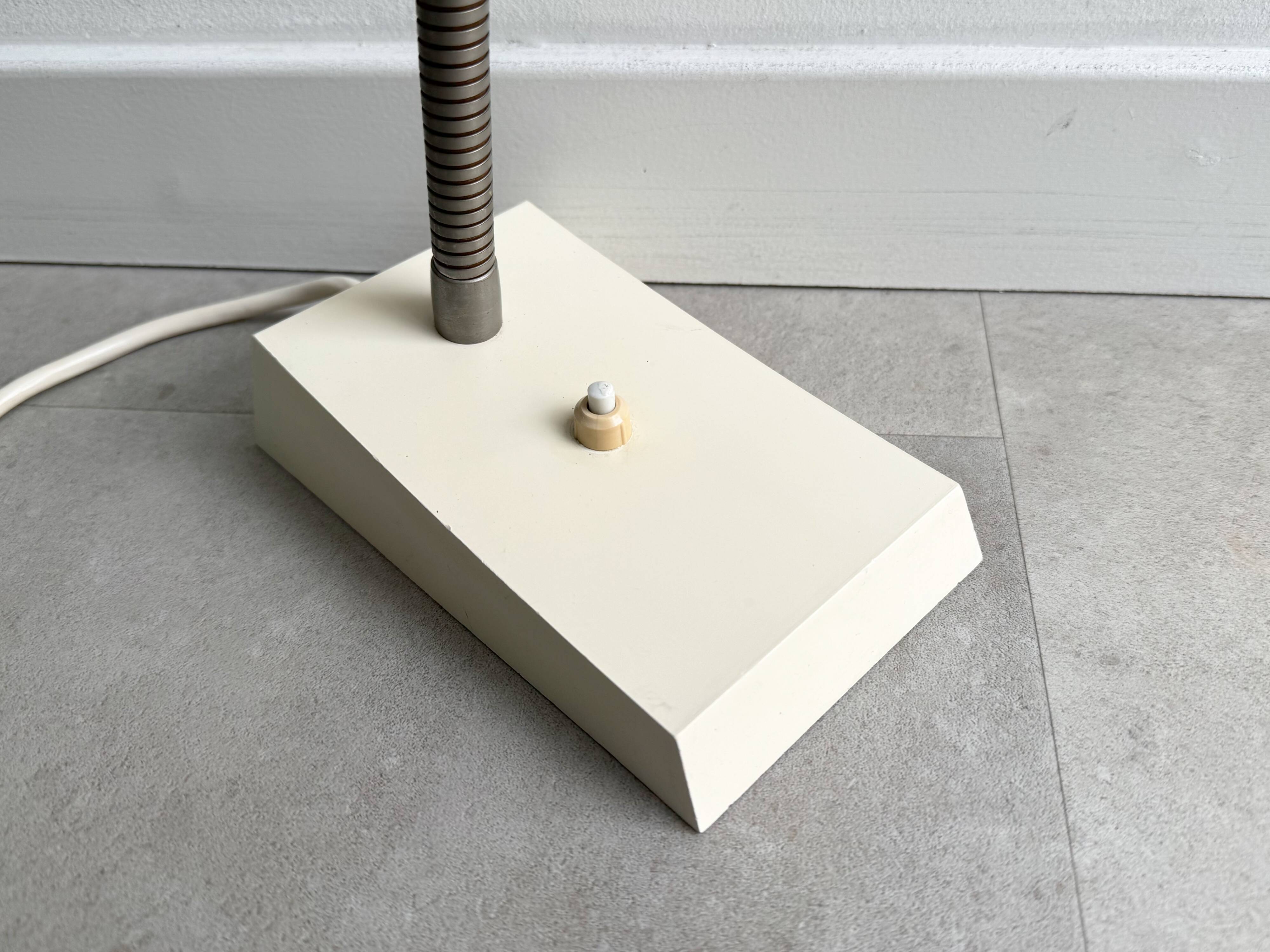 Large Mid Century red SIS desk lamp