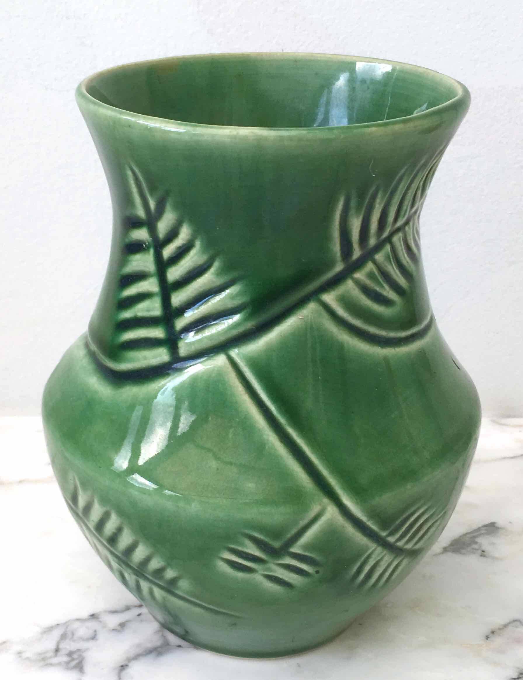 1950s ceramic vase